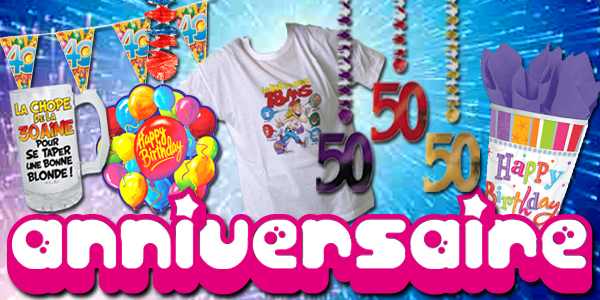 Une vraie fête d'anniversaire !