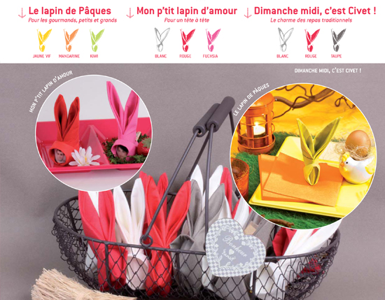 Pliage De Serviette Le Lapin Blog Jour De Fete