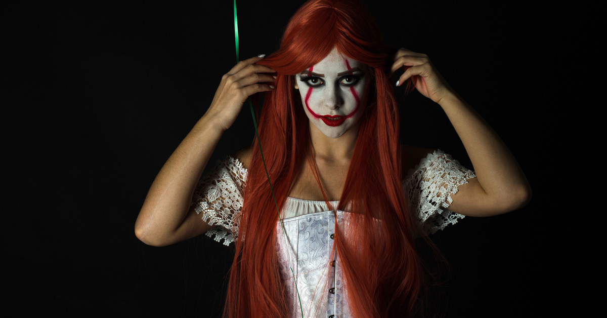 perruque femme halloween