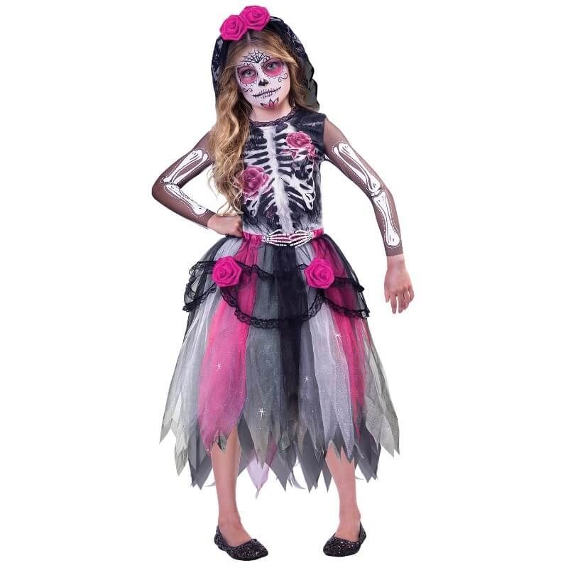 Déguisement pour fille day of the dead