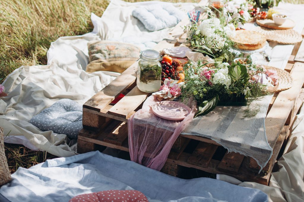 De la récup pour un mariage 100% écolo.