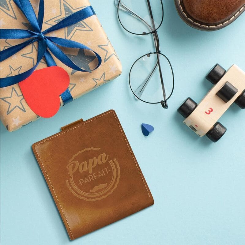 Faites un cadeau avec ce portefeuille pour un papa parfait | jourdefete.com