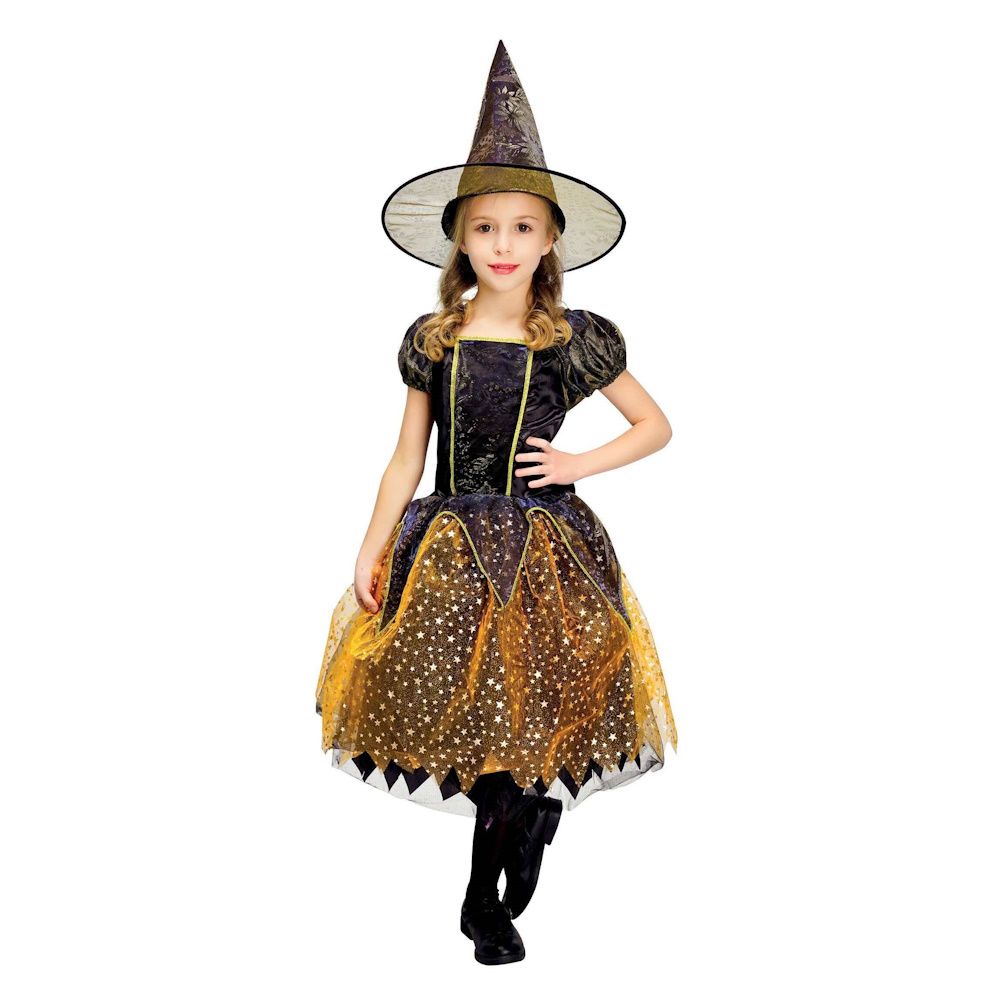 Un déguisement de sorcière pour fille pour Halloween | jourdefete.com