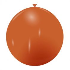 1 ballon latex terracotta 1 mètres | jourdefete.com