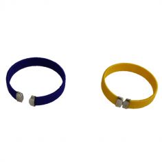 bracelet-supporter-jaune-bleu-rugby | jourdefete.com