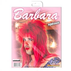 Perruque Rouge Barbara - Rock