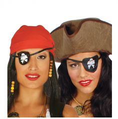 Bandeau Cache-oeil de pirate
