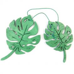 feuilles-tropicales-bois-decoration-exotique | jourdefete.com