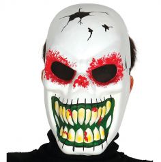 Masque de clown squelette