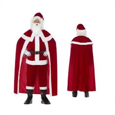 Costume de Père Noël Luxueux - Taille au Choix