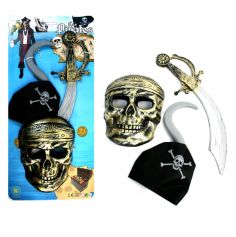 Kit de pirate avec masque