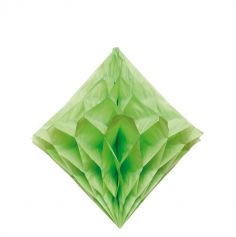 3 Diamants en crépon - Vert