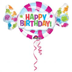 Ballon Hélium  Bonbon "Happy Birthday"