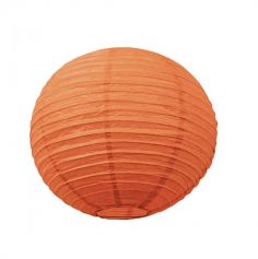 Lanterne Japonaise en Papier Orange - 50 cm