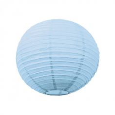 Lanterne Japonaise en Papier Bleu Ciel - 50 cm