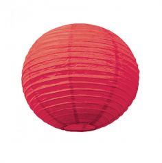Lanterne Japonaise en Papier Rouge - 50 cm