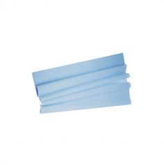 Feuille papier crépon 2m – Bleu Ciel