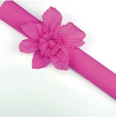 Rouleau papier crépon 10m – Rose Fuchsia