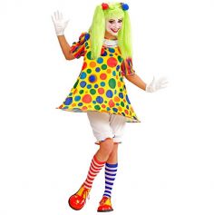 Déguisement de Clown Farfelue Femme - Taille au Choix