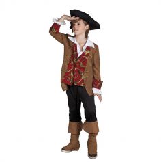 Déguisement du Capitaine Pirate Garçon - Taille au Choix