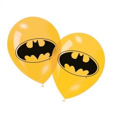 6 Ballons de Baudruche Batman