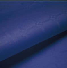 Rouleau de Nappe Damassé Bleu Vif 25 m