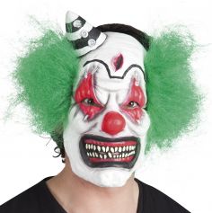 Masque en Latex de Clown Défiguré