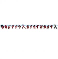 Bannière "Happy Birthday"- Miraculous Ladybug