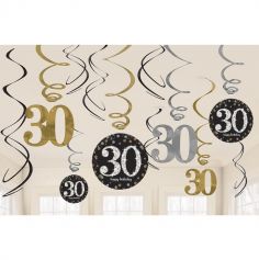 Suspensions 30 Ans - Or / Argent