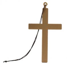 croix en plastique 23 cm | jourdefete.com
