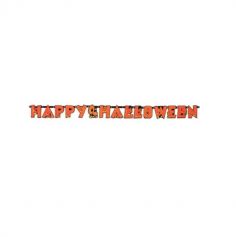 guirlande de lettres happy halloween | jourdefete.com