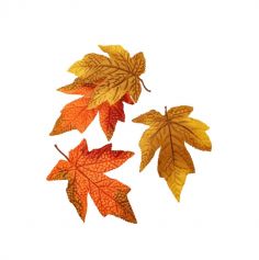 automne-12-feuilles-erable-tissu | jourdefete.com