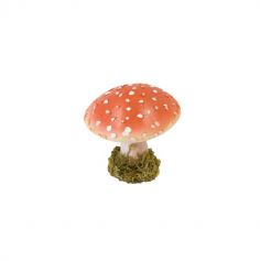 champignon amanite décoration automnale