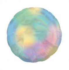 Ballon Hélium Arc-en-ciel pastel - Etoile ou Rond
