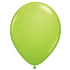 100 Ballons de Baudruche Unis Tilleul