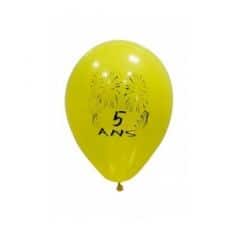 Ballons de Baudruche Anniversaire 5 ans