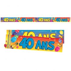 Bannière "40 ans" 