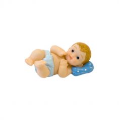 Bébé allongé en résine - Modèle au choix | jourdefete.com