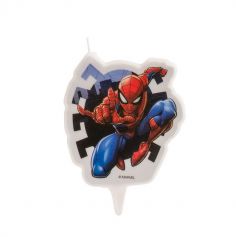 bougie-marvel-spiderman-anniversaire | jourdefete.com