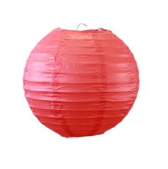 Lanterne en Papier Boule Rouge - ø 20 cm