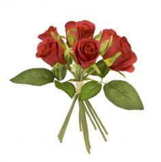 bouquet-roses-raphia-decoration | jourdefete.com