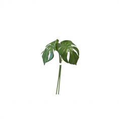 bouquet de 3 feuilles de monstera  en plastique | jourdefete.com