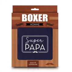 Boxer pour homme " Super Papa " - Taille au Choix