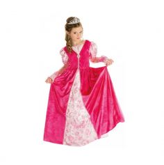 Costume de Princesse Rose de Luxe Fille - Taille au Choix