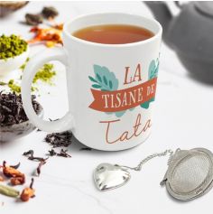 Coffret Cadeau Mug et Boule à thé - La tisane de Tata