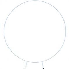 Arche métallique en forme de cercle pour ballons et de 2 mètres de diamètre