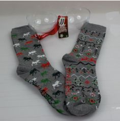 Chaussettes pour Homme dans Boule de Noël - Taille 41/46 - Modèle au Choix
