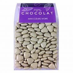 Dragées Mini Coeurs Chocolat 500 gr – Ivoire