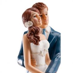 Figurines pour gâteau de mariage - Couple Mains Enlacées 