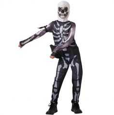 Déguisement Adolescent - Fortnite - Skull Trooper - Taille au Choix | jourdefete.com